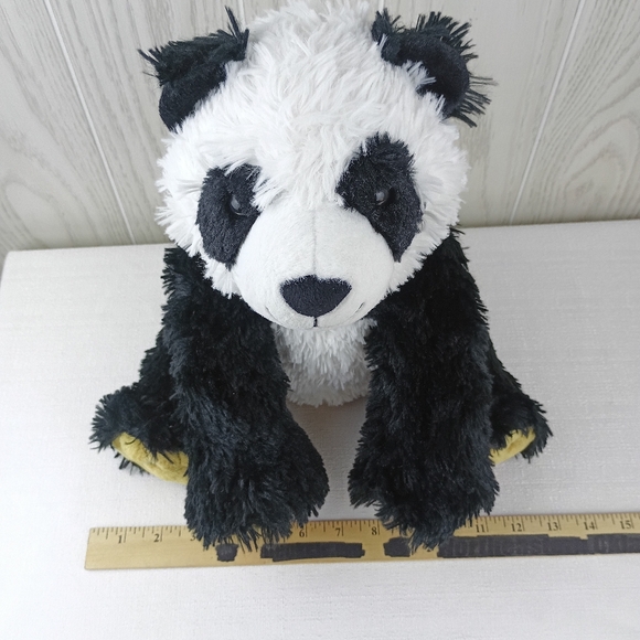 Build A Bear Workshop Retired Pawsome Panda Bear Furry Plush Brown Paws 12" - Picture 8 of 8